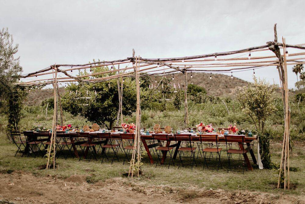 Los Tamarindos Los Cabos outdoor dining